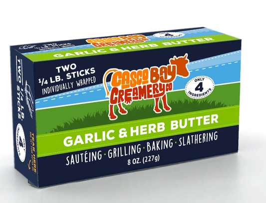 Casco Bay Creamery -  Garlic & Herb Butter