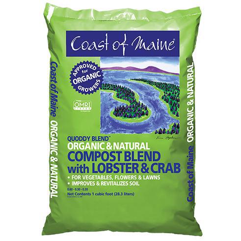 COAST OF MAINE LOBSTER COMPOST QUODDY 1CF 81600001
