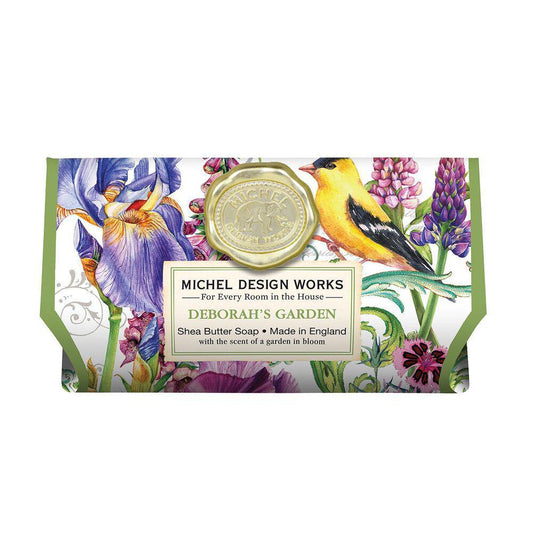 Michel Design Works -  Deborah's Garden Large Bath Soap Bar SOAL372 DISVEN