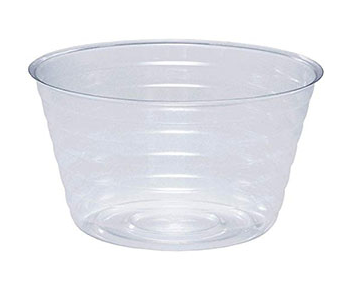 Curtis Wagner 6" Clear Vinyl Deep Plant Saucer CVS006DL 81080102