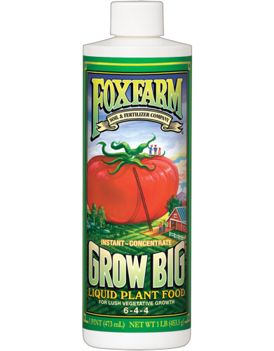 Fox Farm Grow Big Liquid Concentrate QRT DISCO