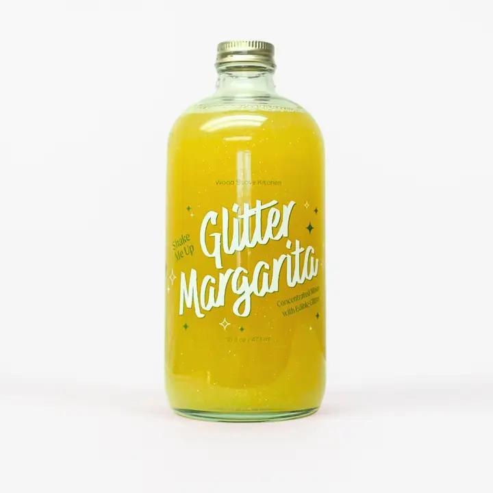 Wood Stove Kitchen - Glitter Margarita Cocktail and Mocktail Mixer 16 oz