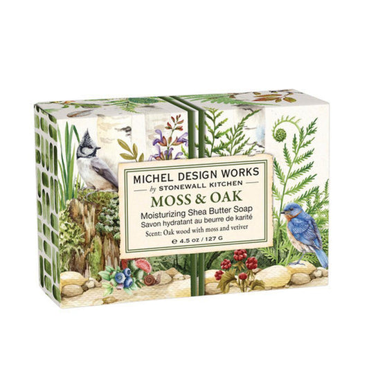 Michel Design Works - Moss & Oak 4.5 oz Boxed Soap 816397