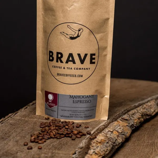 Brave Coffee and Tea Mahongany Espresso 12 DISCO