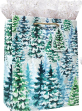 Jillson & Roberts - Medium Totes - Snowy Trees - XMT624