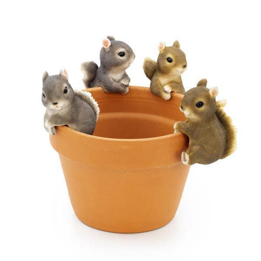 Land & Sea - Medium Squirrel Pot Hanger 3" PH50