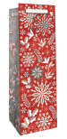 Jillson & Roberts - Bottle Totes - Merriment Red - XBT704