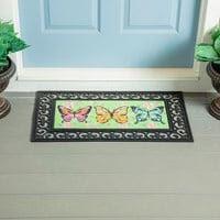 Evergreen - Black Scroll Sassafras Mat Tray - 43BM003