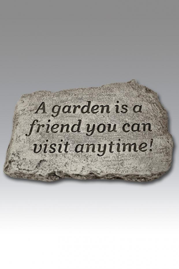 Massarelli's - 10" Stone A Garden is a Friend 1864