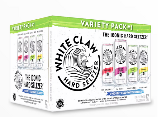 White Claw Flavor Collection #1 12 oz 12 Pack Can 35955