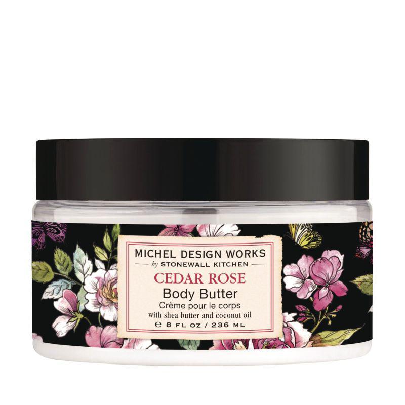 Michel Design Works -  Cedar Rose Body Butter 8oz 844387