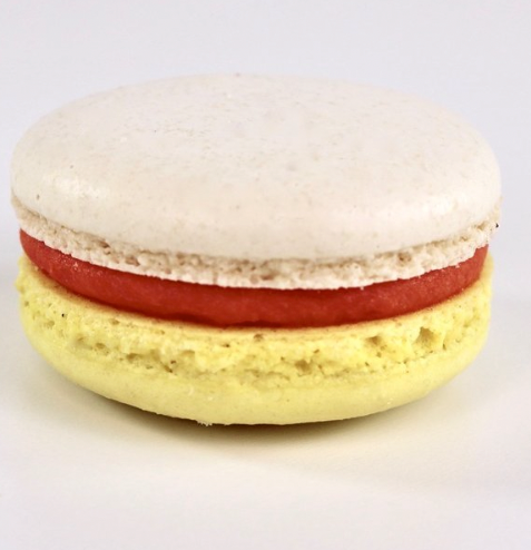 Savor Patisserie - Candy Corn Macaron