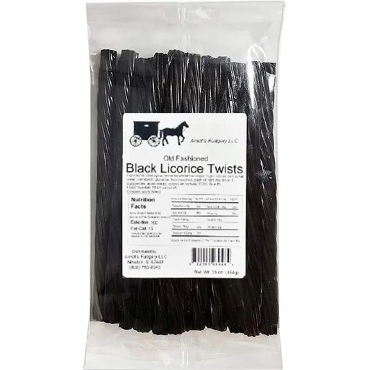 Arndt's Fudgery - Licorice Twists Black 16 oz Bag