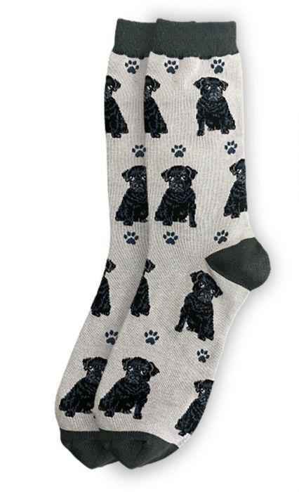 E&S Pets - Pug black Full Body Socks 800 FB-32