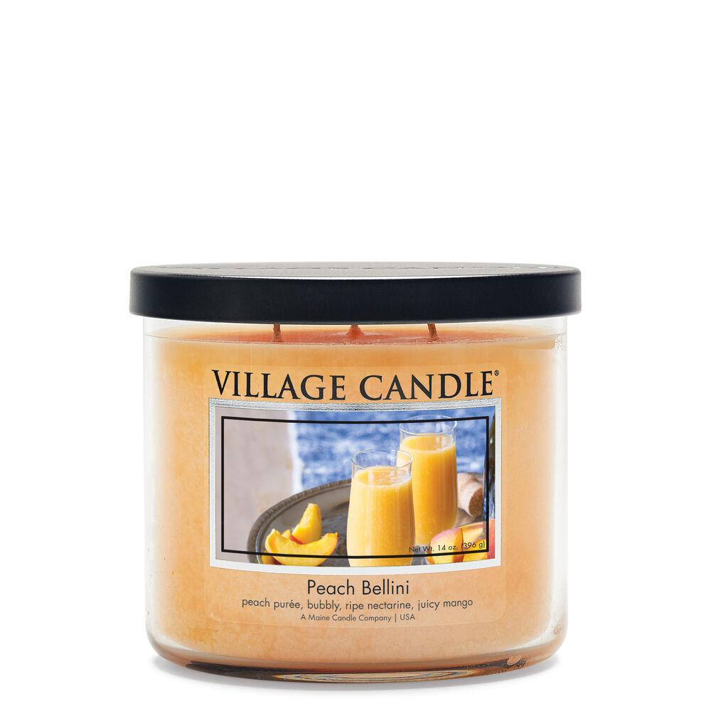 Stonewall Kitchen - Village Candle - Peach Bellini - 14 oz bowl 4170057