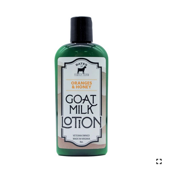 Bates Family Farm - 4oz Goat Milk Lotion - Oranges and Honey