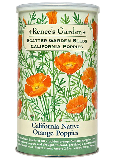 Renee's Garden - Scatter Cans - California Poppies 1.8oz 8187