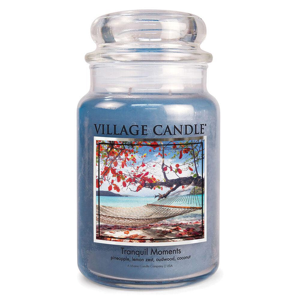 Stonewall Kitchen - Village Candle Tranquil Moments - Large Apothecary 21.25 oz Jar 4260431