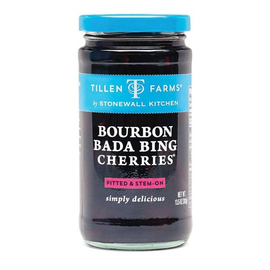 Stonewall Kitchen Bourbon Bada Bing Cherries 13.5 oz Jar 300204