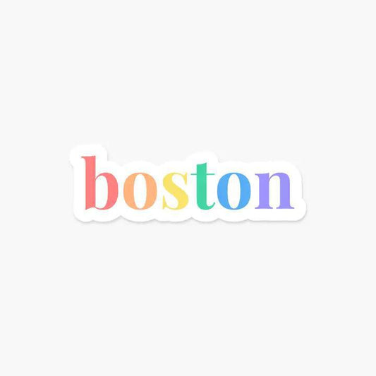 Footnotes - Boston - Sticker - ST0192