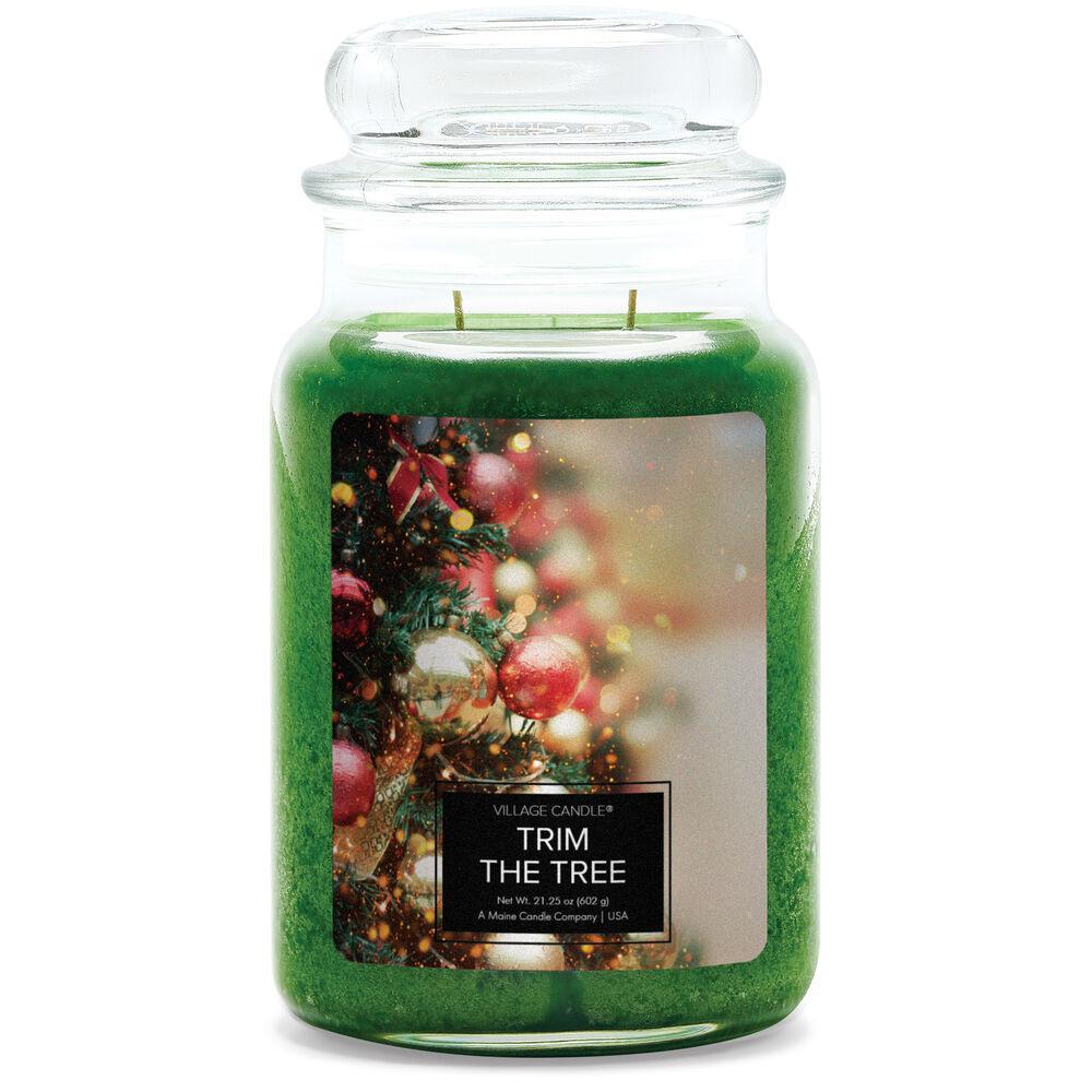 Stonewall Kitchen Trim the Tree - Large Glass Dome - Seasonal - New 1.33 lb jar 4260446