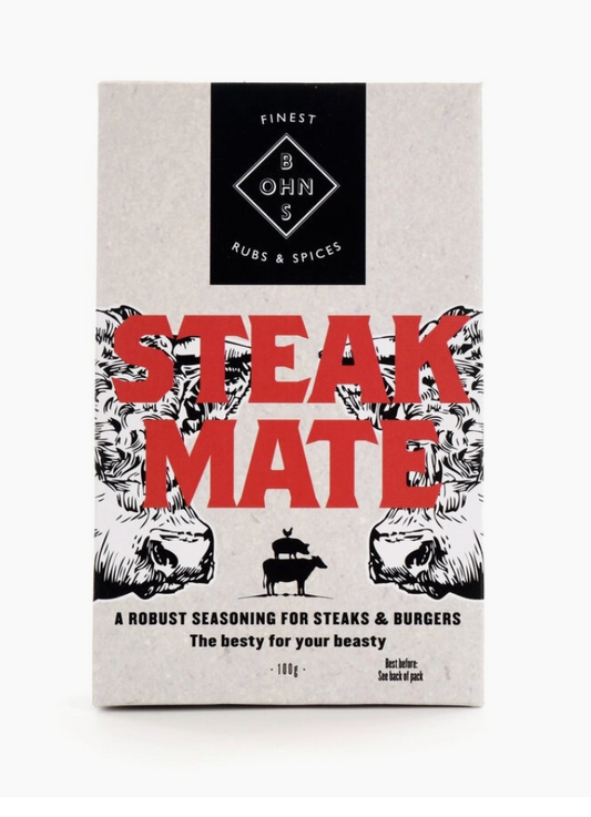 BOHNS - Steak Mate: Dry Meat Rub 100g DISCO