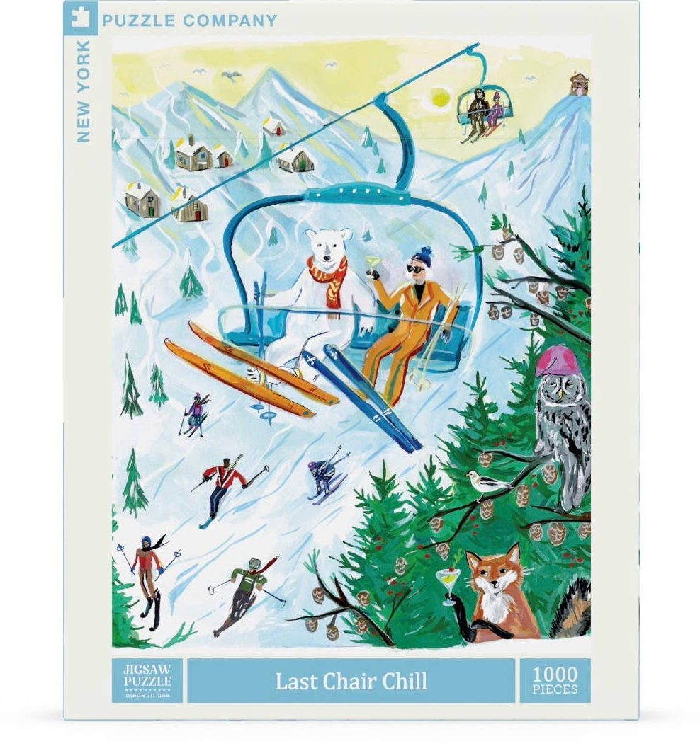 New York Puzzle Company - Last Chair Chill - NPZJK2535