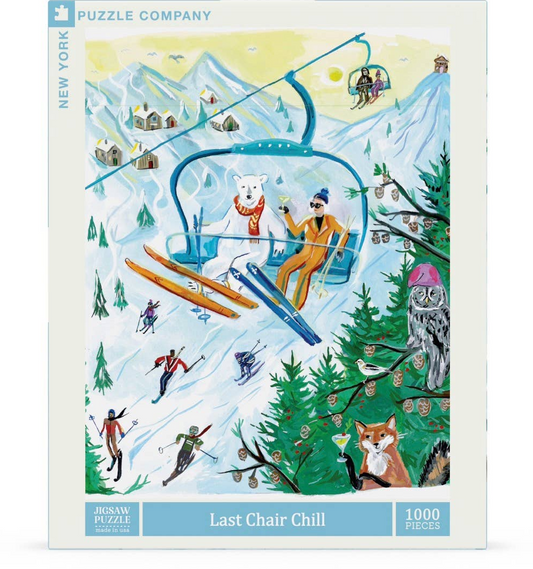 New York Puzzle Company - Last Chair Chill - NPZJK2535