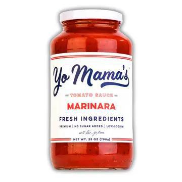 Yo Mama's Foods Tomato Sauces - Original Marinara 25 oz