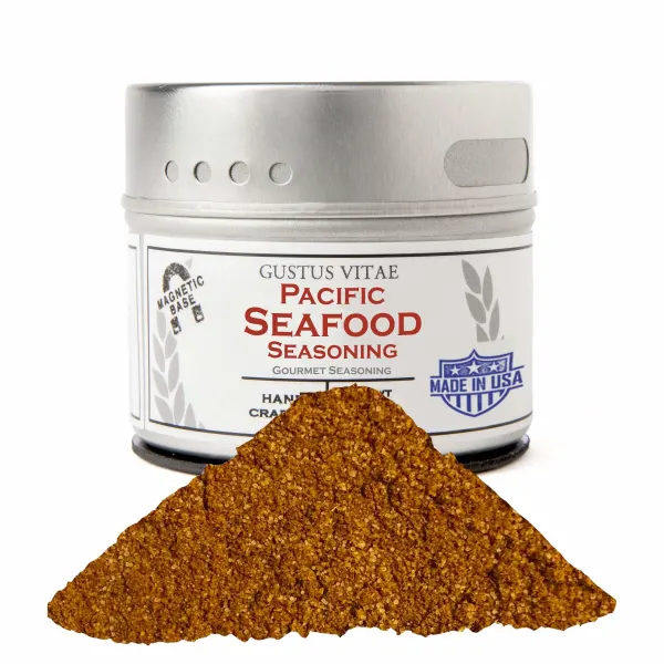 Gustus Vitae Pacific Seafood Seasoning - Tin