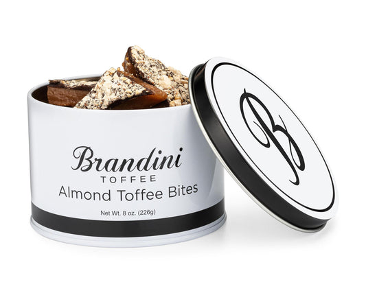 Brandini Toffee - 1/2LB Tin Almond Toffee