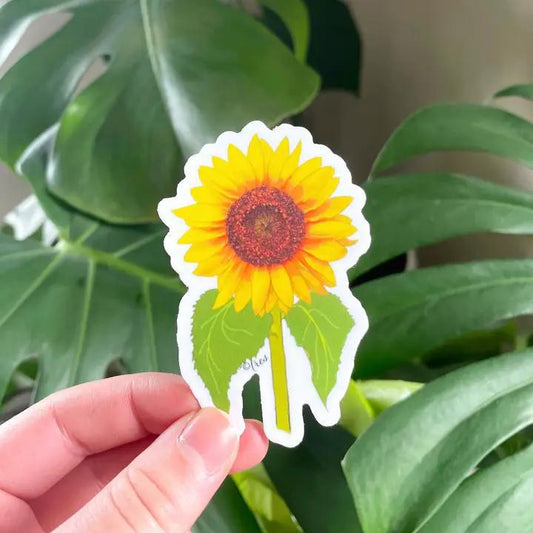 Raven's Edge Studio - Wildflower Sticker - Sunflower