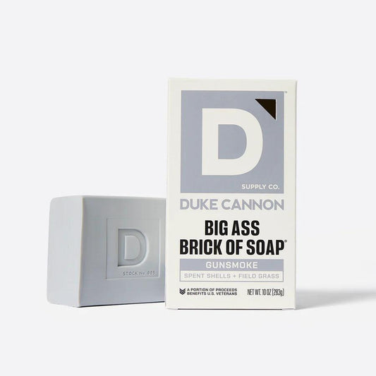 Duke Cannon - Big Ass Brick of Soap - Gun Smoke 10 oz - BSBA-GSMK10