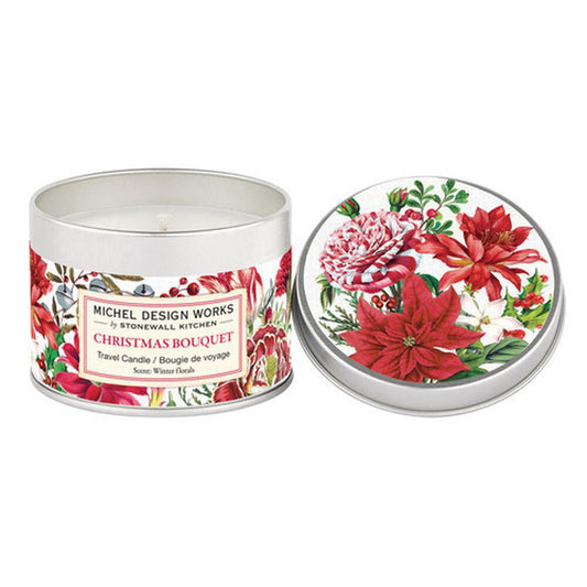 Michel Design Works - Christmas Bouquet Travel Candle 849361