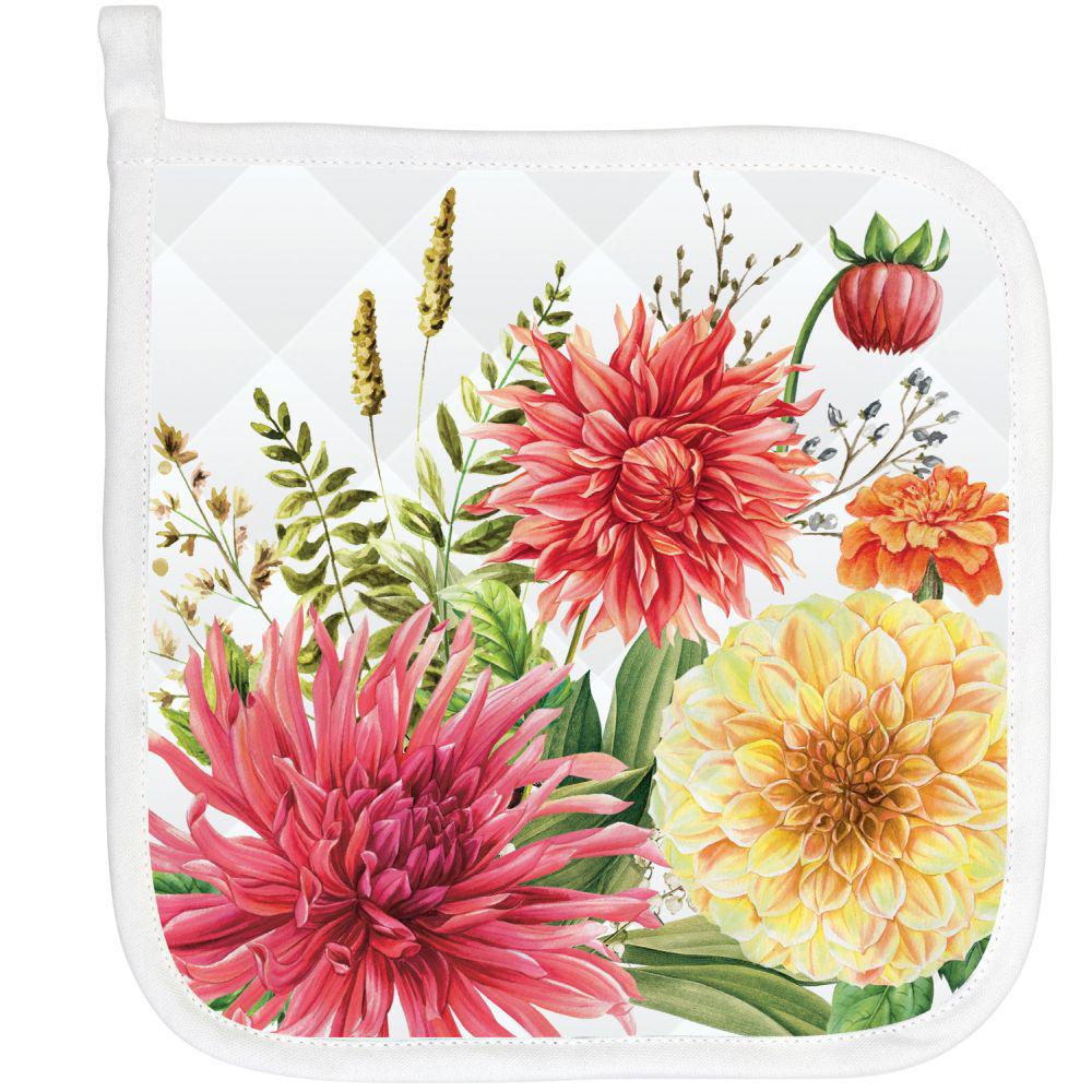 Michel Design Works - Dahlias Potholder 843418 DISSVF