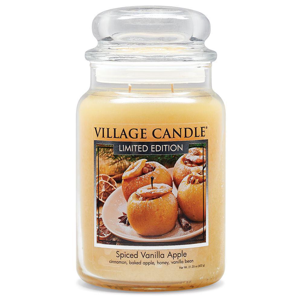 Stonewall Kitchen Spiced Vanilla Apple - Large Glass Dome - Seasonal* 1.33 lb jar 4260310