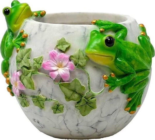 Spoontiques - Flower Pots - Frogs 22119