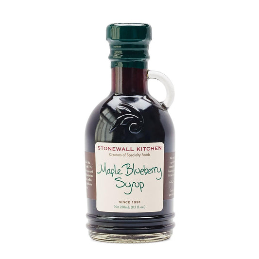 Stonewall Kitchen Maple Blueberry Syrup - 8.5 fl. oz Bottle 170812 DISCOSVF