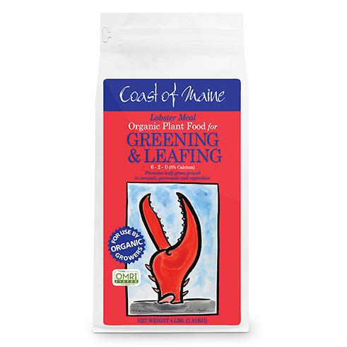 COAST OF MAINE LOBSTER MEAL - GREENING & LEAFING 4LB 6-2-0  81600017