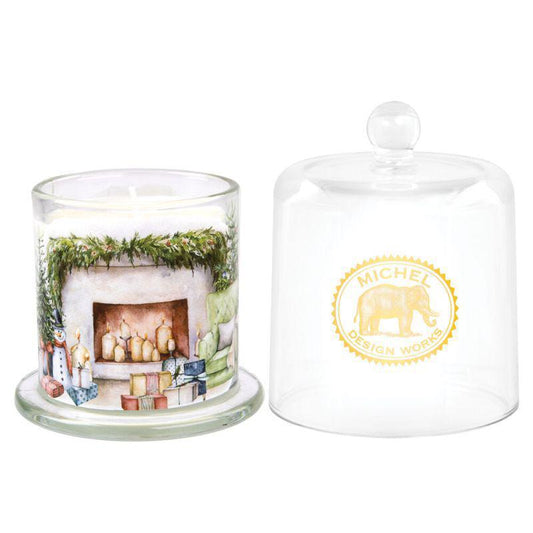 Stonewall Kitchen - By The Hearth Cloche Candle  5.8 oz 8520010