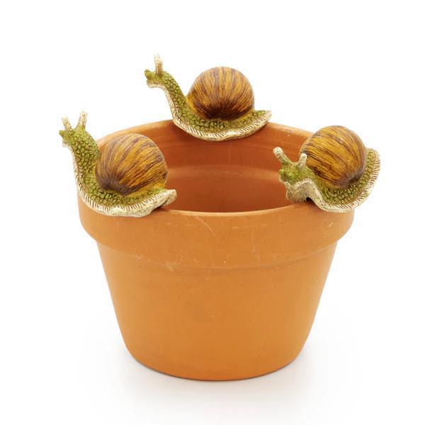 Land & Sea - Medium Snail Pot Hanger 3" PH141