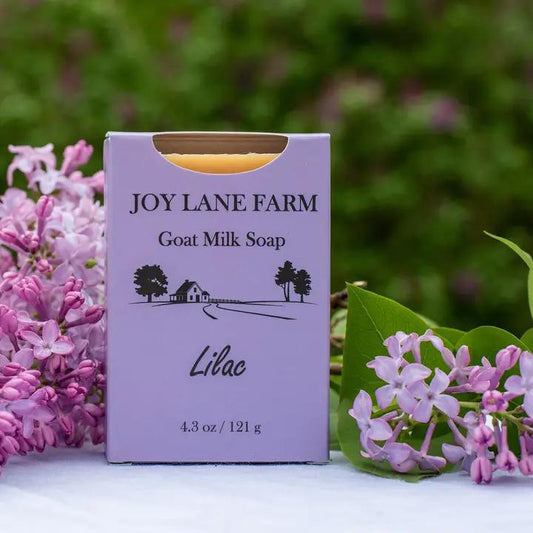 Joy Lane Farm - Bar Soap Goat Milk - Lilac  4.3 oz