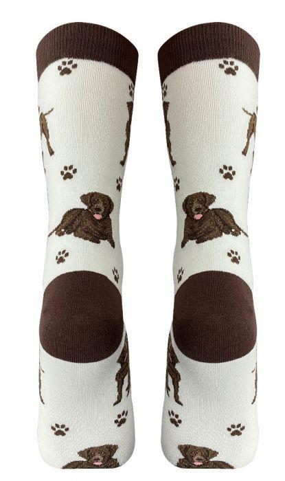 E&S Pets - Labrador Chocolate Full Body Socks 800 FB-22