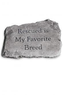 Massarelli's - 10" Stone Rescued is my Favorite Breed 1835