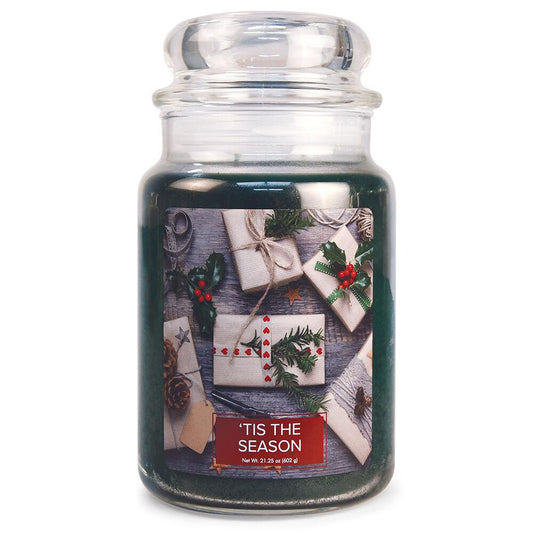 Stonewall Kitchen 'Tis the Season - Large Glass Dome - Seasonal* 21.25 oz jar 4260192