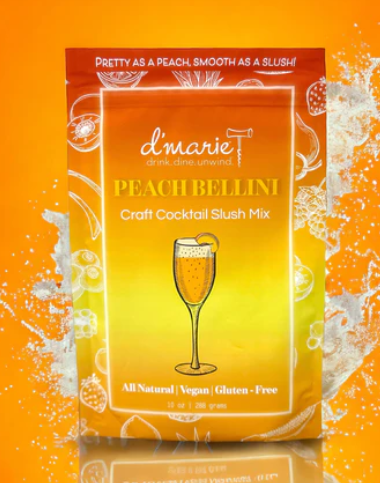 D'Marie - Peach Bellini 10 oz - WB04