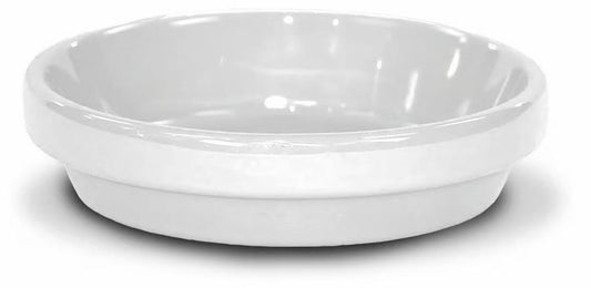 Ceramo Standard Saucer - 6" White for 6" Standard Pot PCSA-6-W