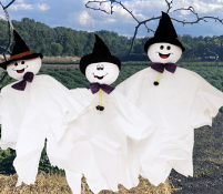 36" Hanging Ghosts (Assorted) 10-3077-5