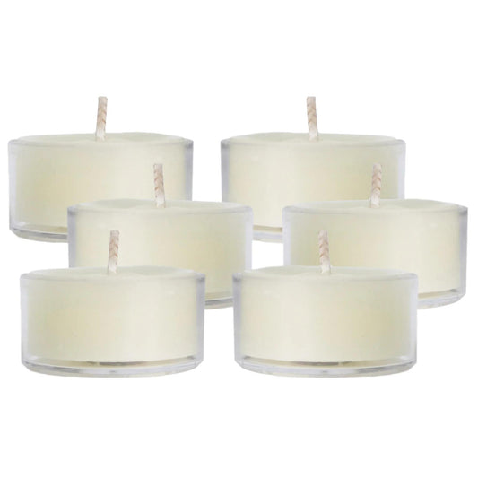 Mole Hollow - Pure Beeswax Tealight Candle  - Ivory 02385