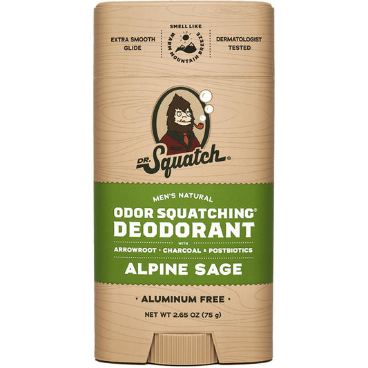 Dr. Squatch - Alpine Sage Deodorant 2.65 oz - WH-DEO-ALP-02